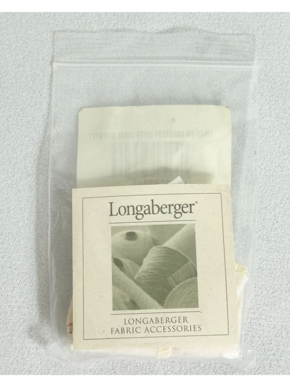Longaberger Small Sweetest Gift Basket Fabric Liner - New